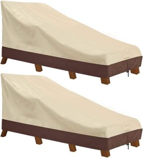 No. 7 - Vailge Waterproof Patio Chaise Lounge Cover - 1