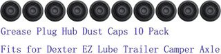 No. 4 - Grease Plug Hub Dust Caps - 2