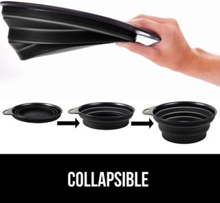 No. 2 - Gorilla Grip Collapsible Dog Bowl - 3