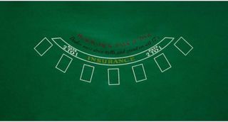 No. 5 - Casino Blackjack/Craps Layout - 5