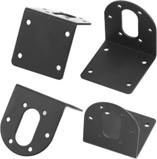 No. 9 - Rustark 4 Pcs 37mm Diameter DC Gear Motors Mounting Bracket - 5