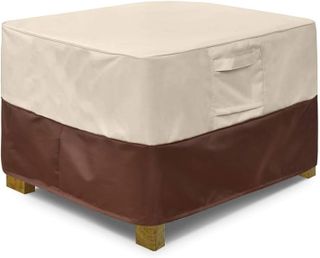 No. 3 - Vailge Square Patio Ottoman Cover - 1