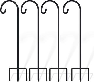 No. 9 - FEED GARDEN Adjustable 32 Inch Shepherd Hooks - 1