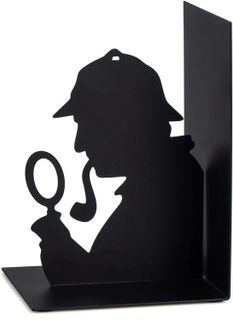 No. 9 - Sherlock Decorative Metal Bookend - 1