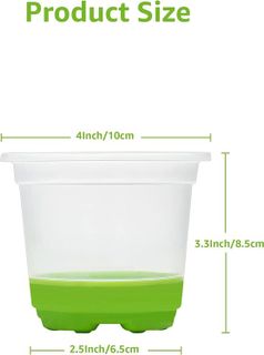 No. 10 - MIXC 4 Inch Nursery Pots - 2