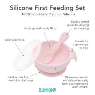 No. 7 - Bumkins Silicone First Feeding Set - 5