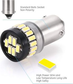 No. 9 - LUYED BAX9s 3014 24smd LED Bulbs - 2