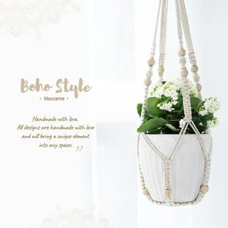 No. 1 - Mkono Macrame Plant Hanger - 3