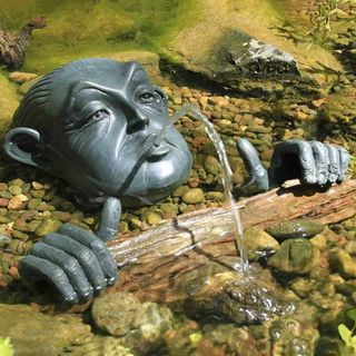 No. 2 - Aquascape Man in Barrel Spitter Fountain - 3