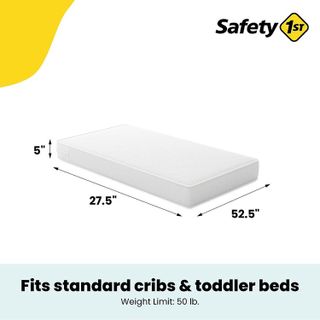 No. 10 - Safety 1st Heavenly Dreams Baby Crib & Toddler Bed Mattress - 3