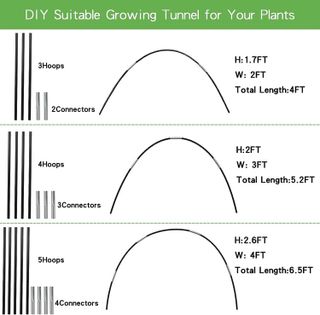 No. 8 - Garden Hoops for DIY Grow Tunnel - 2