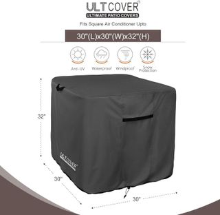 No. 6 - ULTCOVER Waterproof Square Air Conditioner Cover - 2