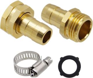 No. 4 - Twinkle Star Garden Hose Repair Connector with Clamps - 5