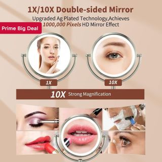 No. 9 - VESAUR Professional 8.5" Large Lighted Makeup Mirror - 3