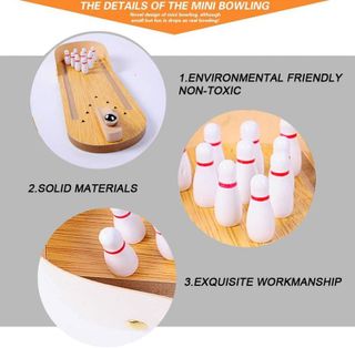 No. 8 - MorTime Wooden Bowling Game - 4