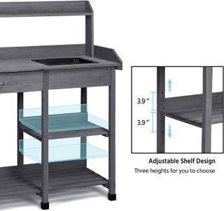 No. 6 - Yaheetech Potting Bench - 4