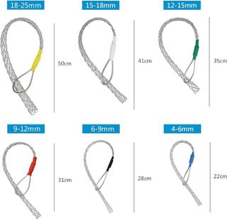 No. 4 - CABLELAYING 4-6MM Cable Pulling Socks Mesh Cable Puller Socks Net Cable Wire Pulling Socks - 2