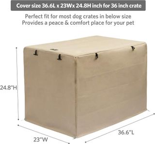 No. 4 - Double Door Dog Crate Cover - 3