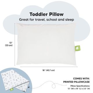 No. 3 - KeaBabies Toddler Pillow - 3