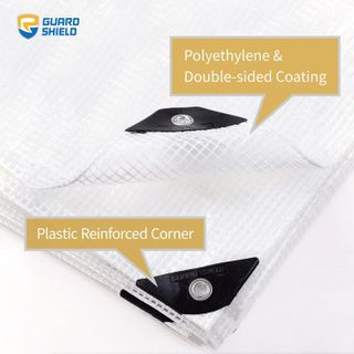 No. 2 - Guard Shield Clear White Tarp Heavy Duty - 2