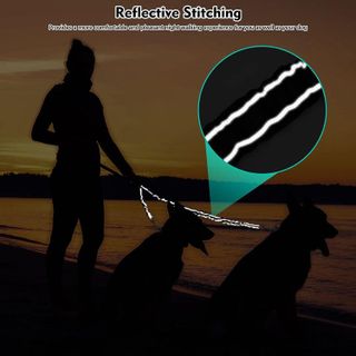 No. 5 - 2 Dog Leash, 360° Swivel No Tangle Double Dog Walking & Training Leash - 5