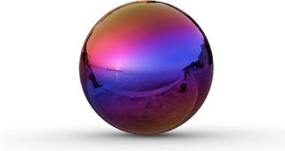 No. 9 - Lulu Decor Rainbow Stainless Steel Gazing Mirror Ball - 3