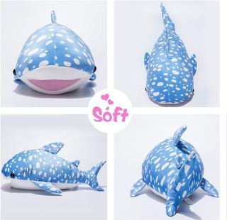 No. 4 - Cute Whale Shark Plush Pillow - 5