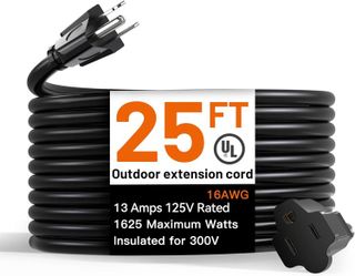 No. 9 - Addlon 25 Feet Outdoor Extension Cord - 1