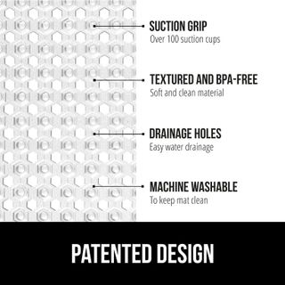 No. 2 - Gorilla Grip Patented Shower and Bathtub Mat - 2