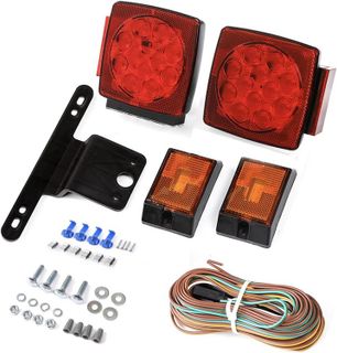 No. 8 - CZC AUTO Trailer Tail Light Kit - 1