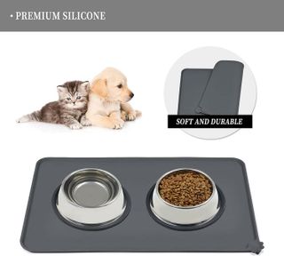 No. 7 - Reopet Silicone Dog Cat Bowl Mat Non-Stick Food Pad Water Cushion - 3