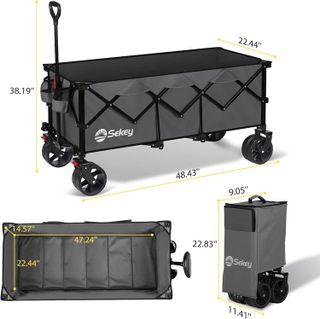 No. 9 - Sekey Collapsible Foldable Wagon - 5