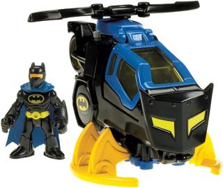 No. 1 - Fisher-Price Imaginext DC Super Friends Batman Toy Helicopter - 1