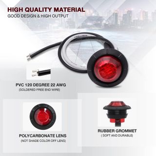 No. 6 - TMH 3/4 Inch Mount LED Marker Lights - 3