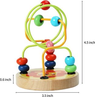 No. 9 - AISHUN Bead Maze Toy for Toddlers - 4