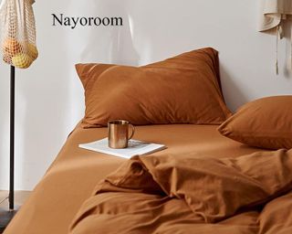 No. 6 - Omelas Caramel Pumpkin Duvet Cover - 3