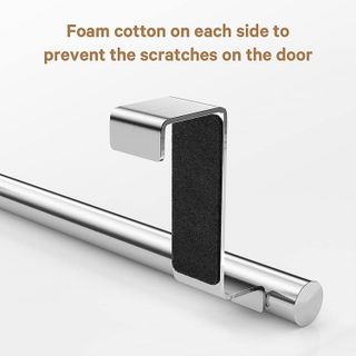 No. 3 - Mosuch Over Door Towel Rack Bar Holders - 3