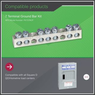 No. 6 - Square D PK7GTACP Ground Bar Kit - 3