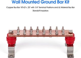 No. 10 - GOUNENGNAIL- 10" Copper Ground Bar Kit - 5