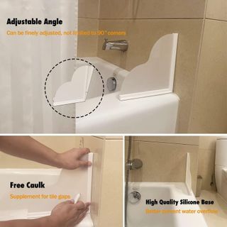 No. 5 - Heebabeys Bathtub Splash Guards - 2