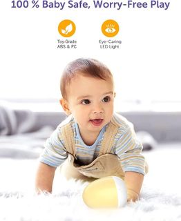 No. 5 - JolyWell Rechargeable Nursery Night Light - 2