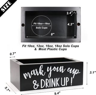 No. 9 - Kitticcino Double Solo Cup Holder Party Cup Dispenser - 2