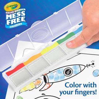 No. 7 - Crayola Color Wonder Fingerprint Ink Painting Activity Set - 4