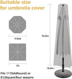 No. 10 - REDRICH Patio Umbrella Cover - 2