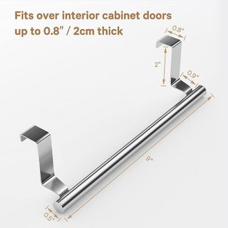 No. 3 - Mosuch Over Door Towel Rack Bar Holders - 2