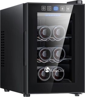 No. 9 - KingChii 6 Bottle Thermoelectric Wine Cooler Refrigerator - 1