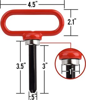 No. 2 - Mission Automotive Hitch Pin - 5