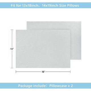 No. 7 - TILLYOU Toddler Pillowcase 2 Pack with Envelope Closure - 2