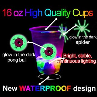 No. 3 - Glow in the Dark Beer Pong Set - 2