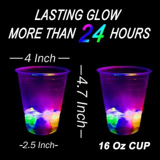 No. 3 - Glow in the Dark Beer Pong Set - 3